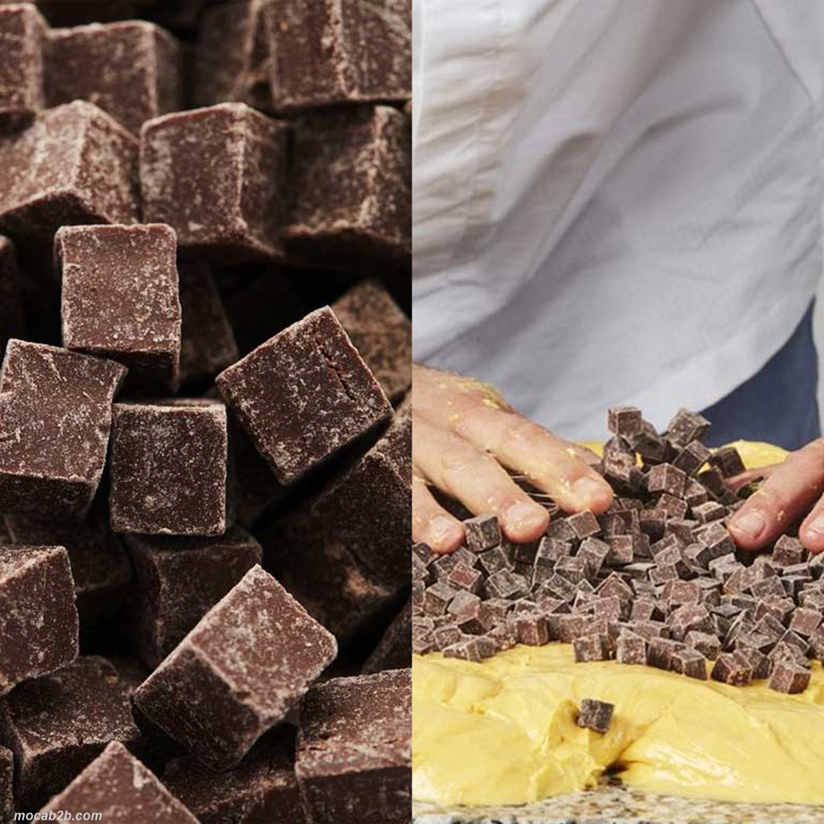 Descrizione articolo in fatturazione: CHOCOCUBES  FOND.x2,5Kg (4) ... 