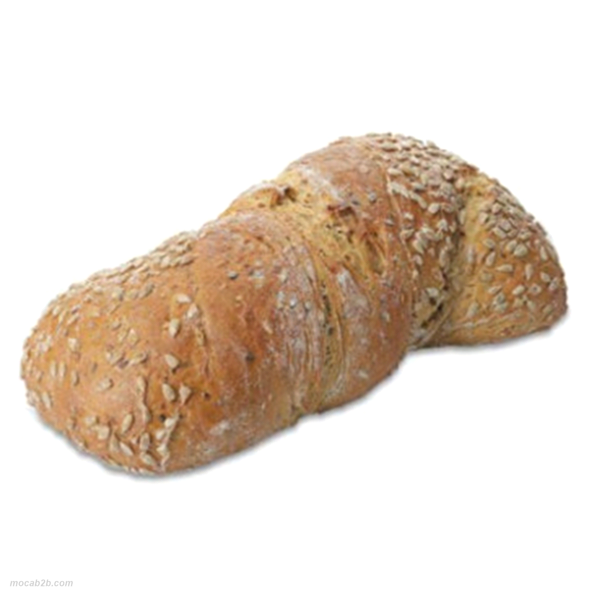 Pane dalla crosta croccante, guarnito con semi di lino, sesamo e semi di girasole. Delizioso e nutriente. Dimensione: 29 cm. Scongelare 60 min. Cottura: 170-190°C x 15 min. 