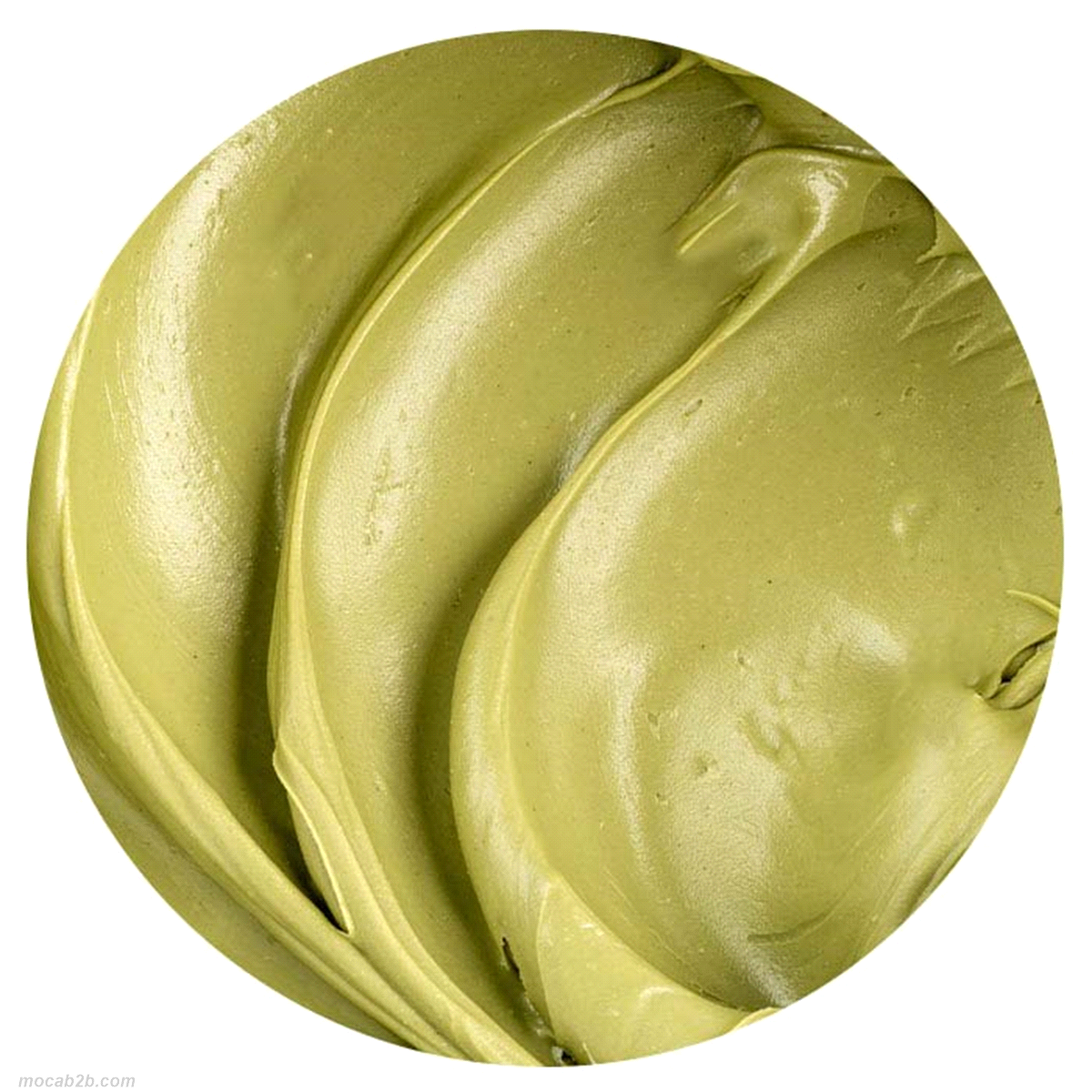 Crema al pistacchio (8%). Ideale per farciture post forno come croissant, biscotteria e per variegature.
Ottima spatolabilità. 