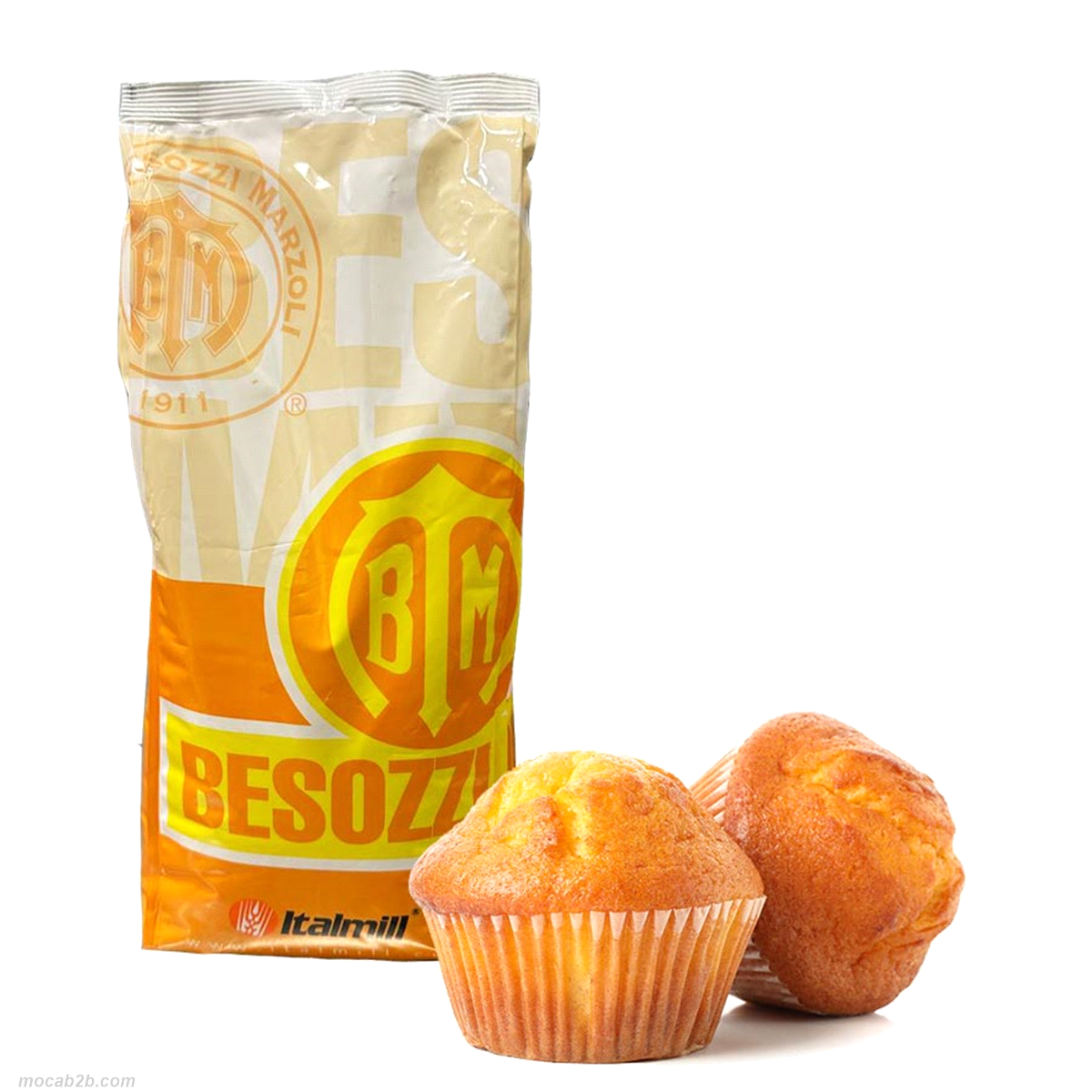 Mix specifico per la produzione di muffin, facile nell