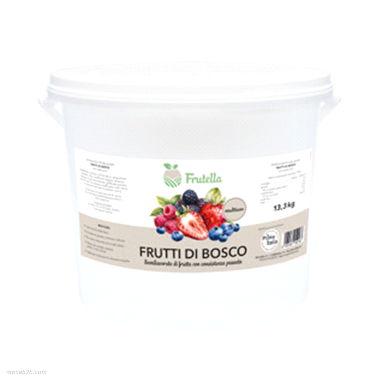 Gusto intenso della frutta (35%) consistenza cremosa e delicata. Non serve mescolare prima dell