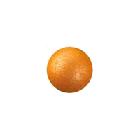 63 Sfere in cioccolato bianco cristallizzate oro ø 2 cm 