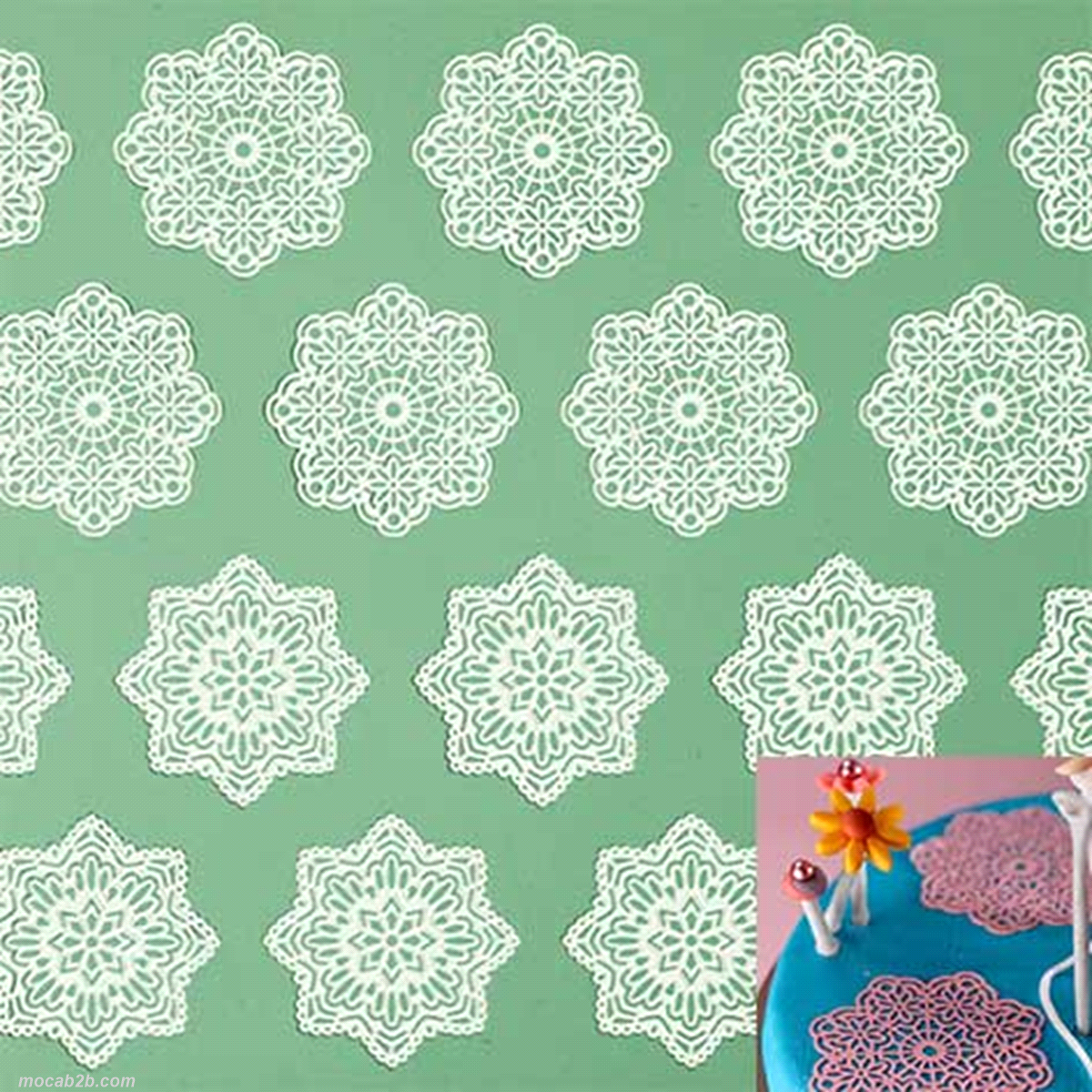 Tappetino in silicone 400 x 300 mm per Magic Decor 