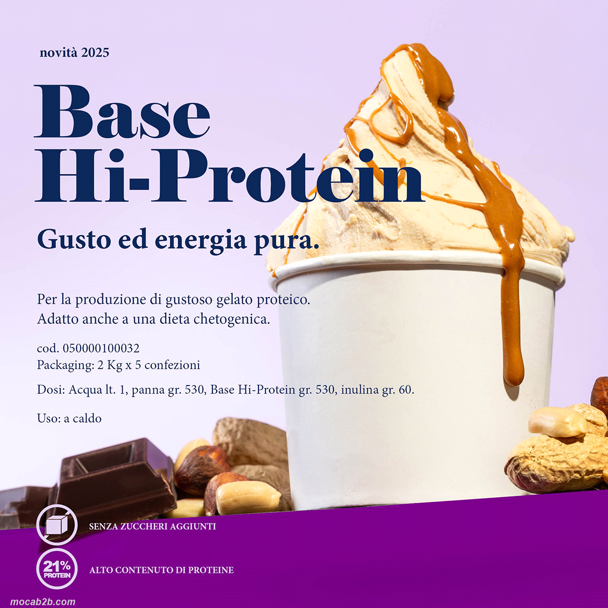 BASE HI PROTEIN x2Kg (5) DELIZIA