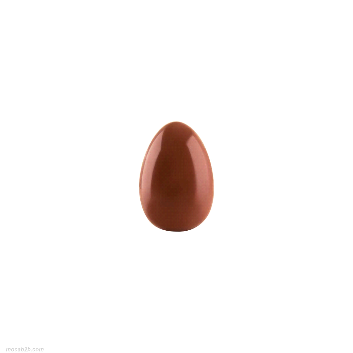 STAMPO CIOCCOLATO 1/2 GUSCIO TRASPARENTE UOVO 28x18 MARTELLATO