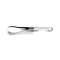 Spatola con ala stretta e manico TRASPARENTE in PET dim. 26cm 