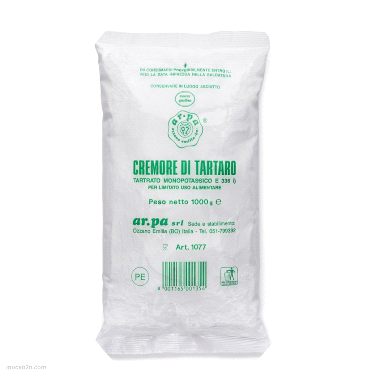 CREMORE DI TARTARO E336 x1Kg ARPA