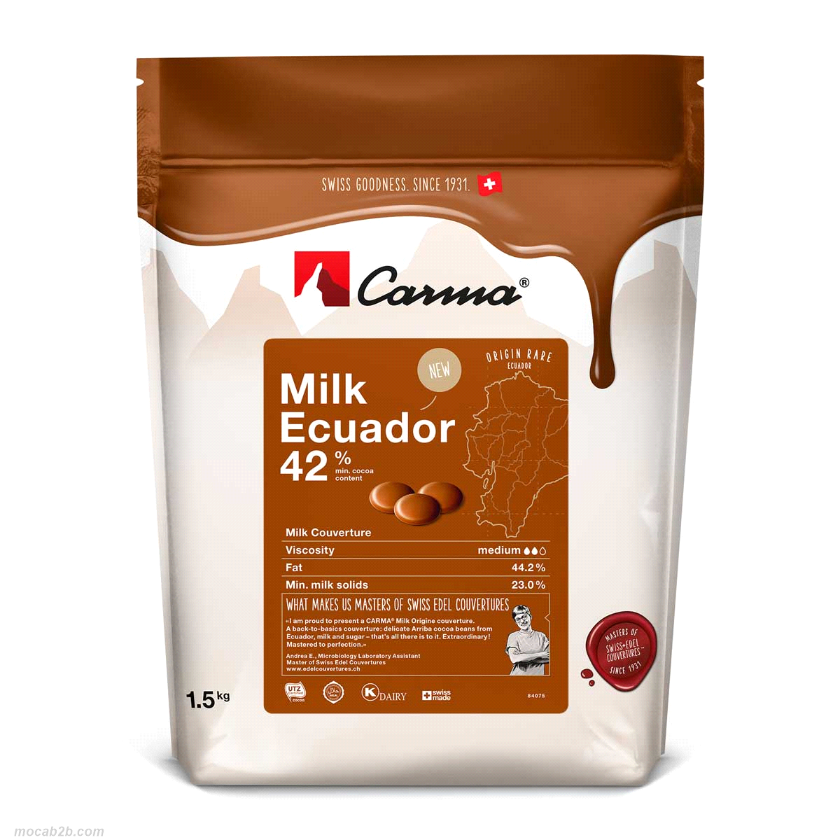 MILK ECUADOR 42% x1,5Kg (5) CARMA