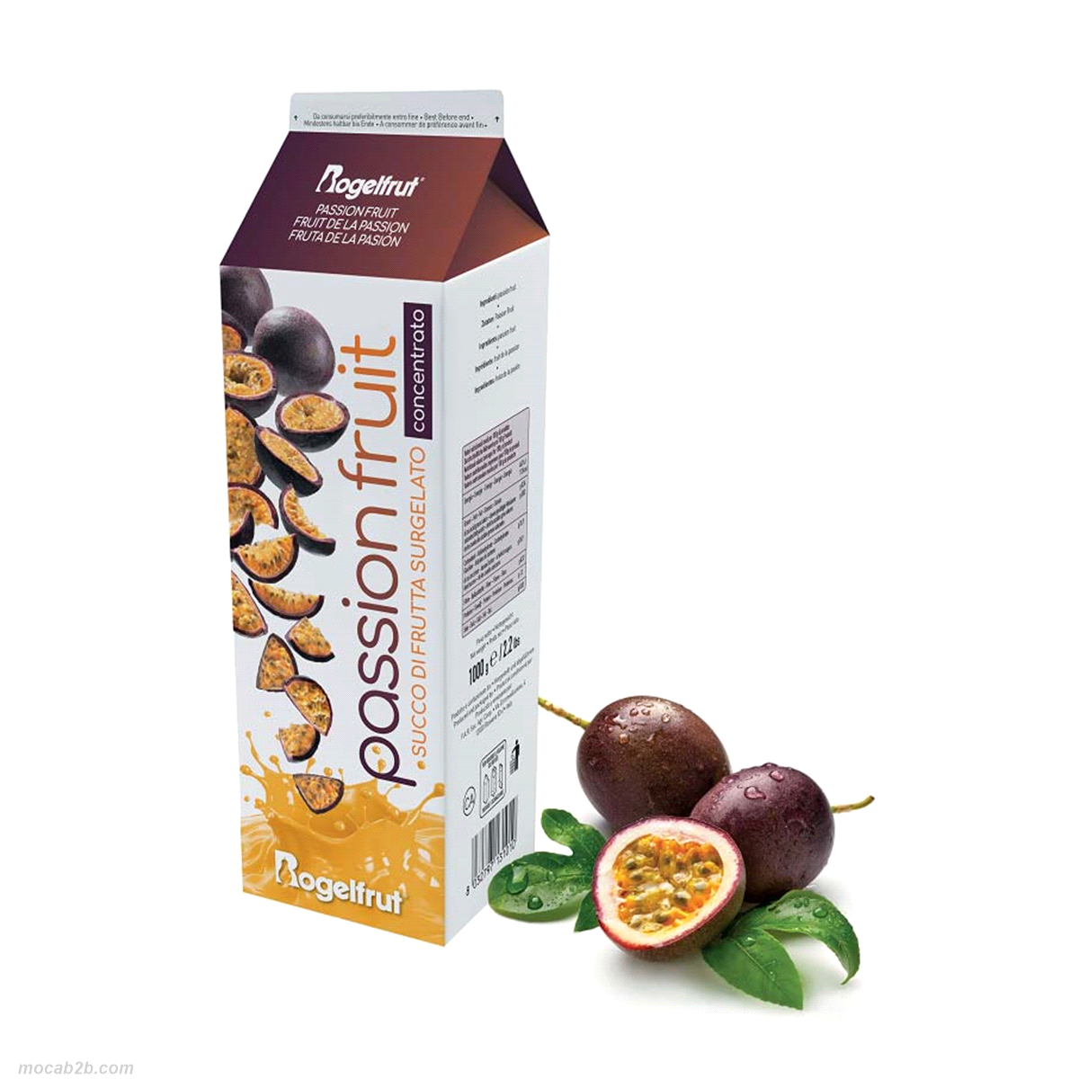PUREA SENZA ZUCCHERO PASSION FRUIT x1Kg(6) ROGELFRUT