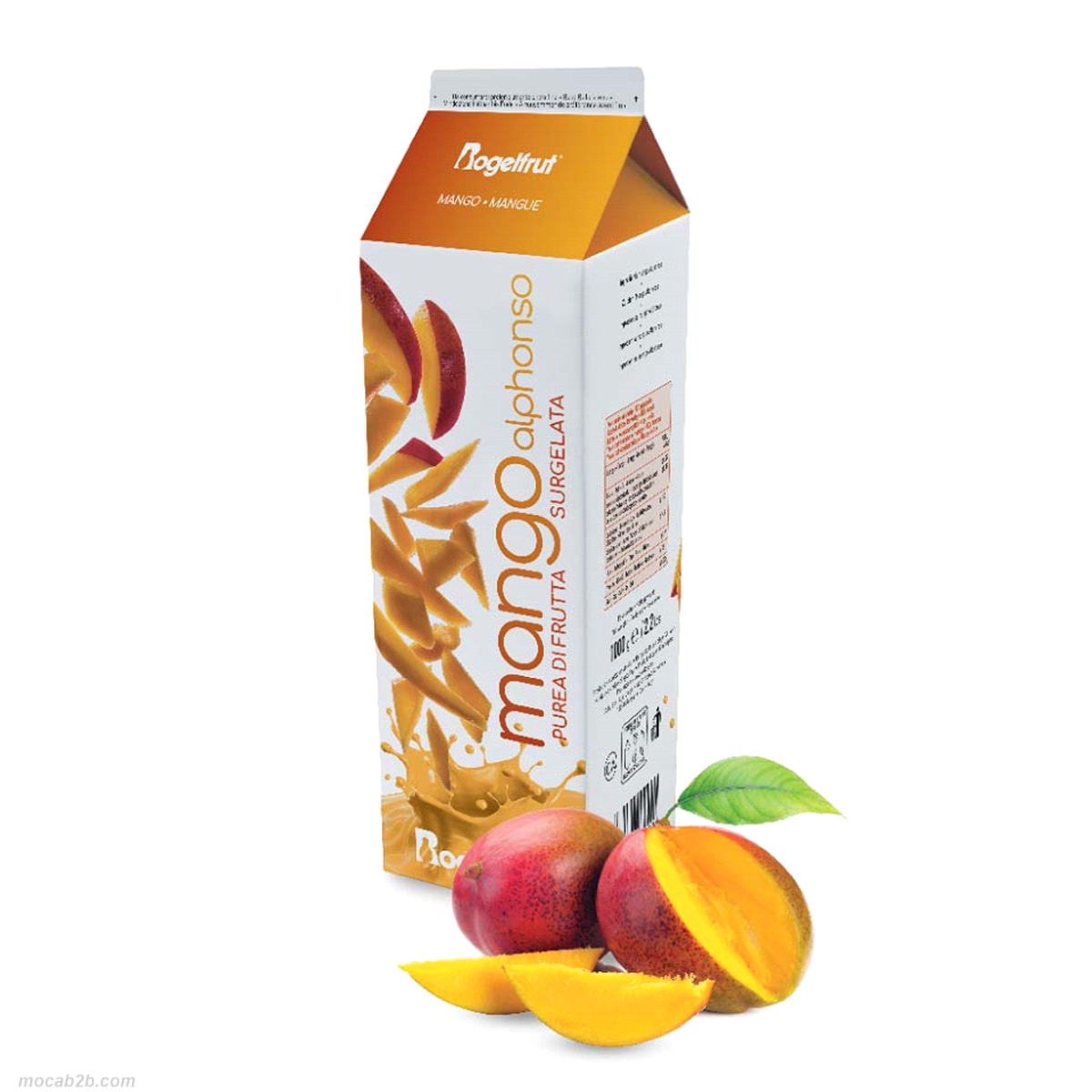 PUREA SENZA ZUCCHERO MANGO x1Kg (6) ROGELFRUT