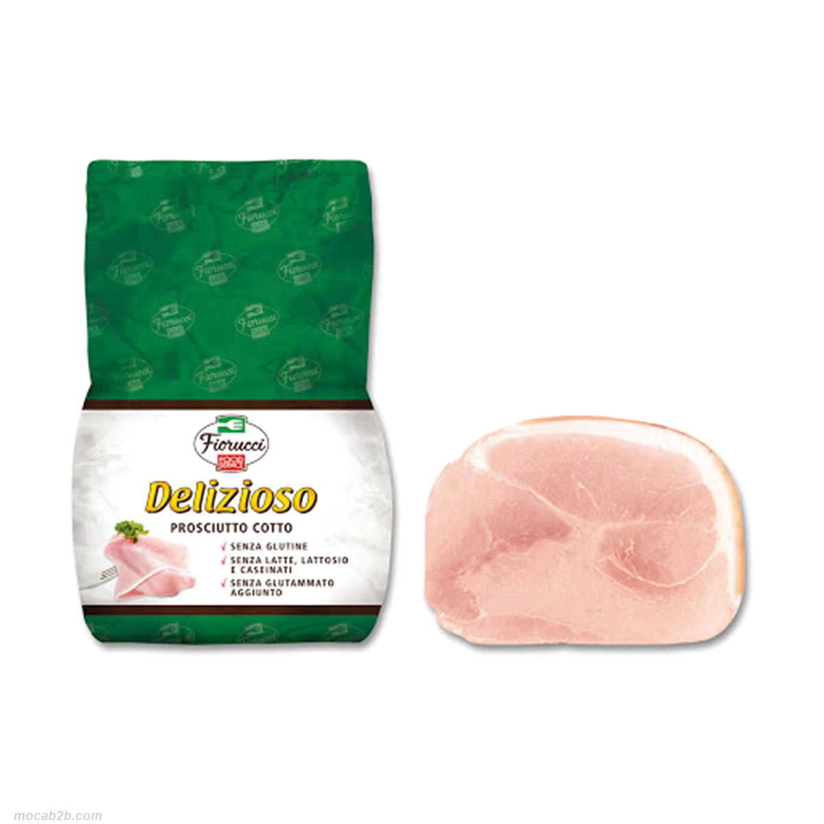 PROSCIUTTO COTTO DELIZIOSO x8,4Kg FIORUCCI