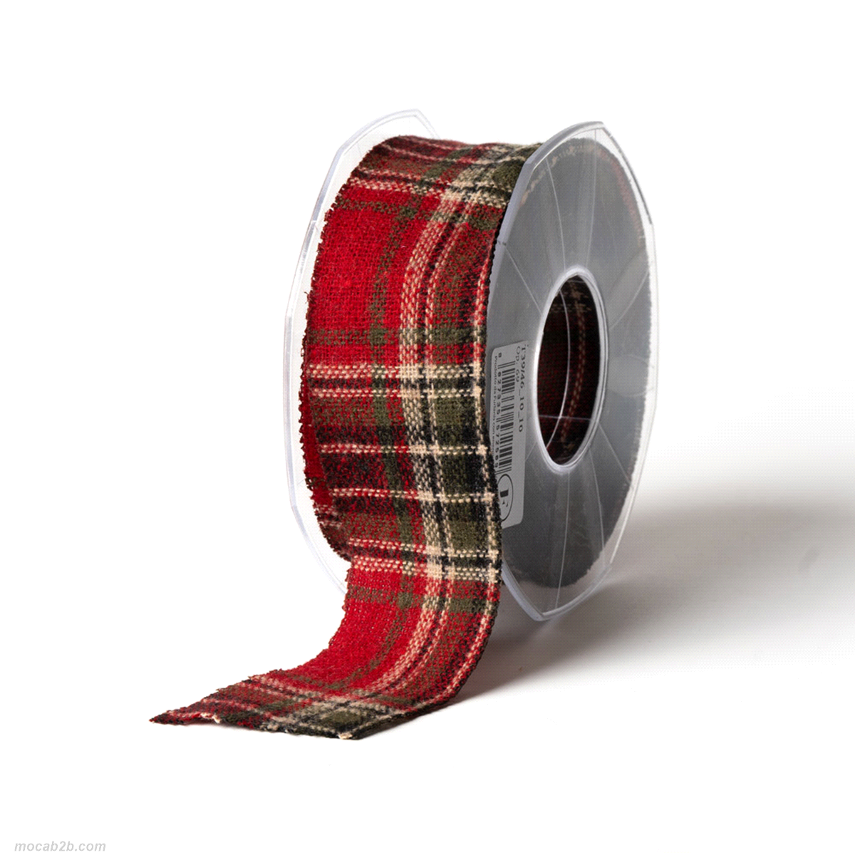 TARTAN PLAID ROSSO/VERDE mm45x10mt