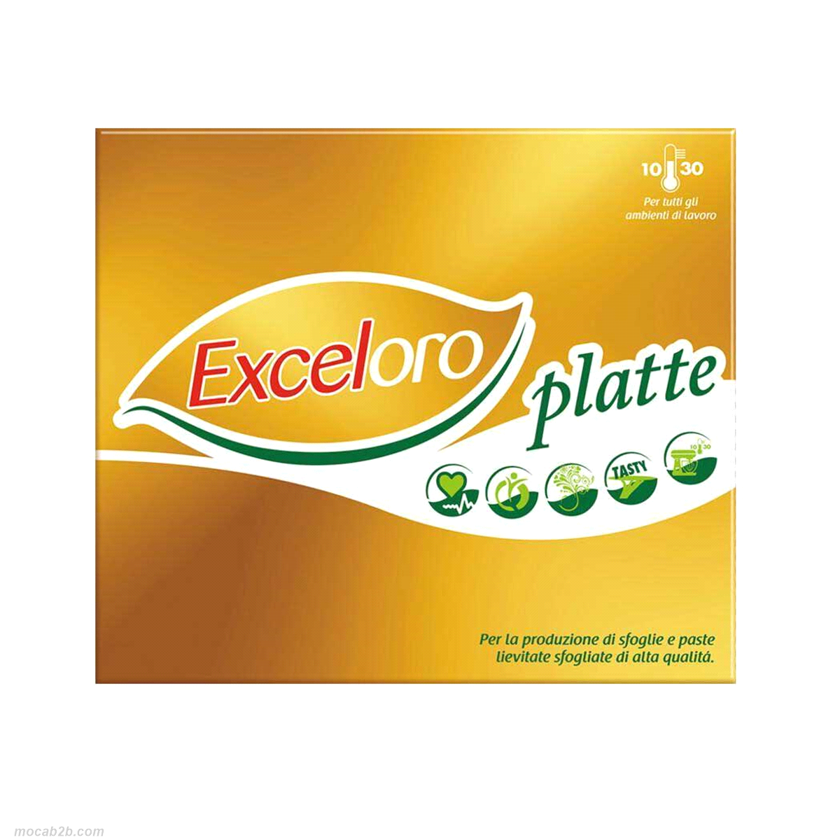 MARGARINA EXCEL ORO PLATTE S x12Kg VANDEMOORTELE