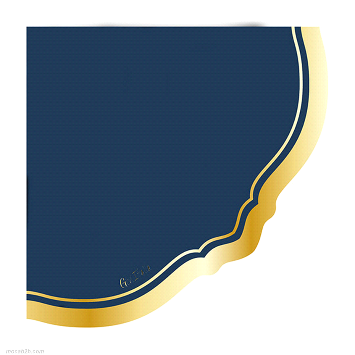 TOVAGLIOLI NEW LIBERTY BLU/ORO 33x33x16pz