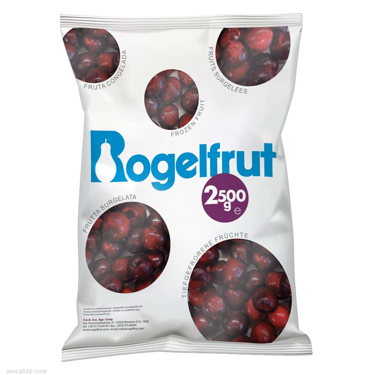 AMARENE DENOCCIOLATE SURGELATE 2x2,5Kg ROGELFRUT