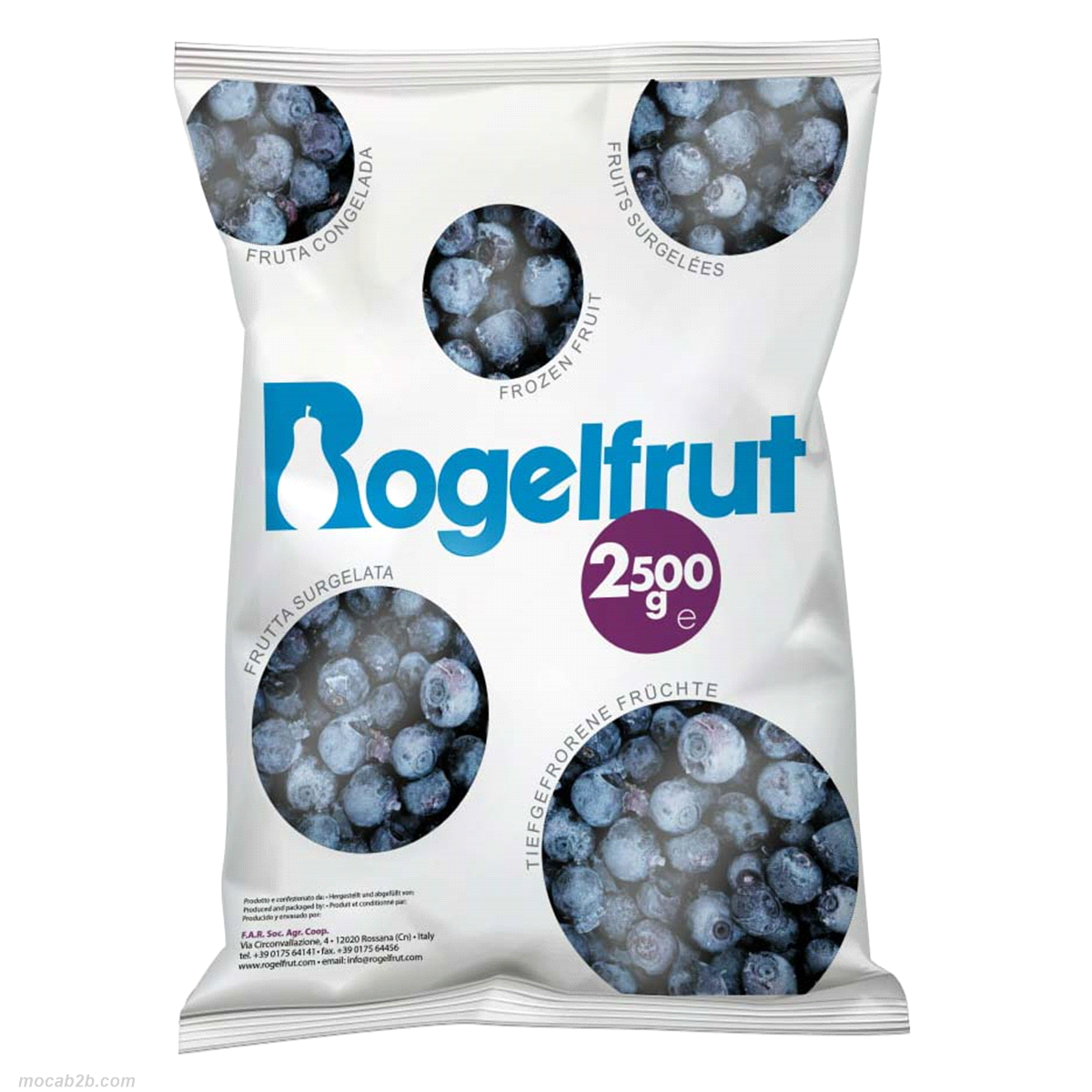 MIRTILLI SELVATICI SURGELATI x2.5Kg ROGELFRUT