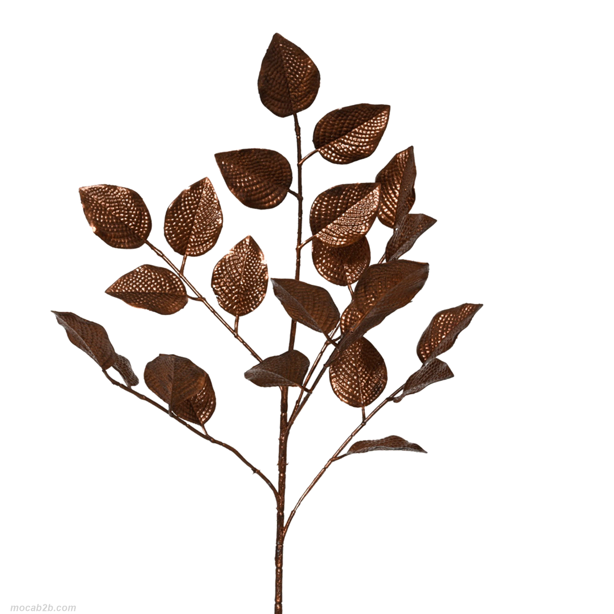 RAMO TIGLIO CON FOGLIE COFFEE h.50cm