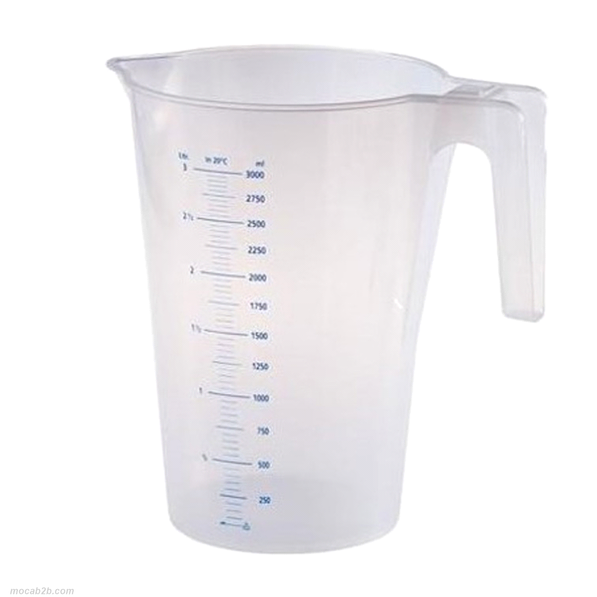 CARAFFA GRADUATA TRASPARENTE x3Lt