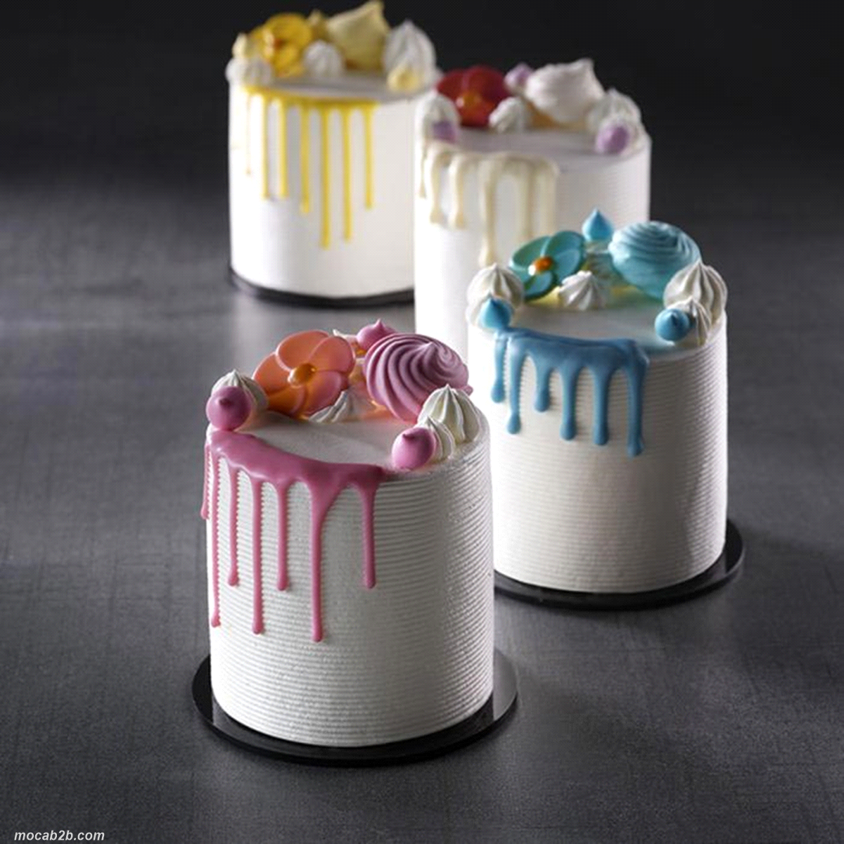 GLASSA DRIP CAKE ROSA x180gr MODECOR