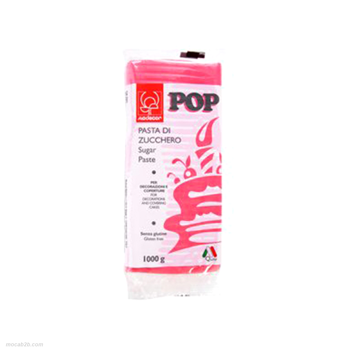 PASTA DI ZUCCHERO POP FUCSIA x1kg MODECOR