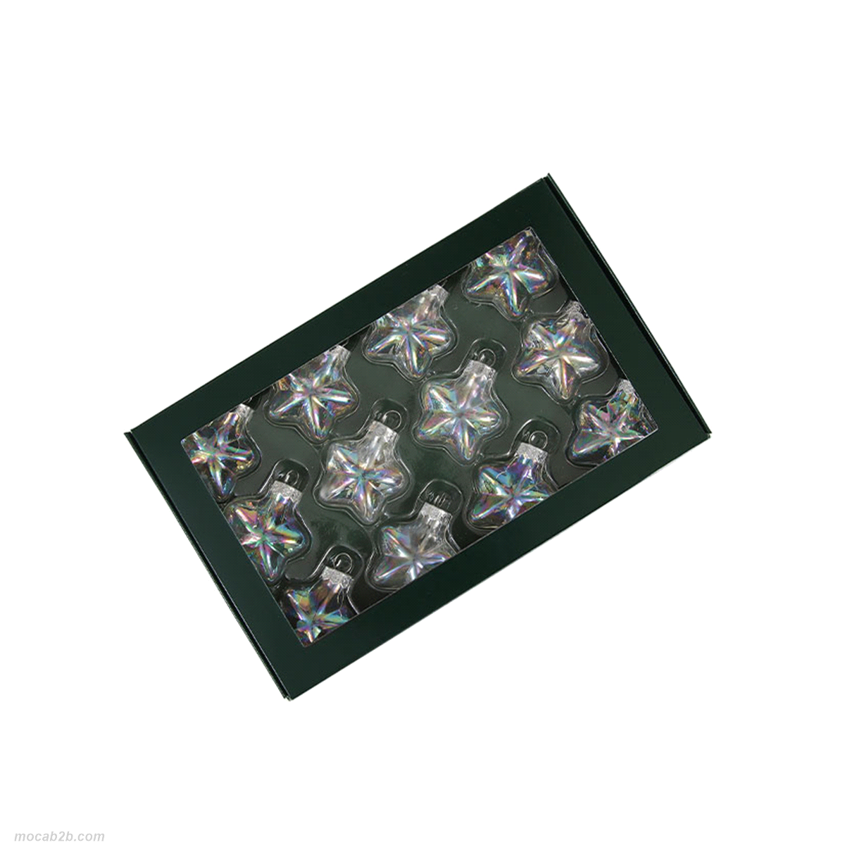 STELLINE TRASPARENTI VETRO @4 x12pz