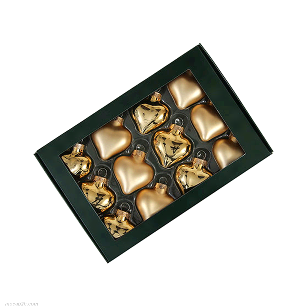 CUORICINI ORO BRILLANTE @4 x12pz