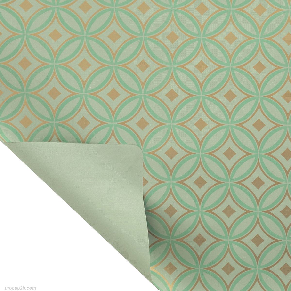 BOBINA RETRO' ELITE FONDO VERDE 1x25mt