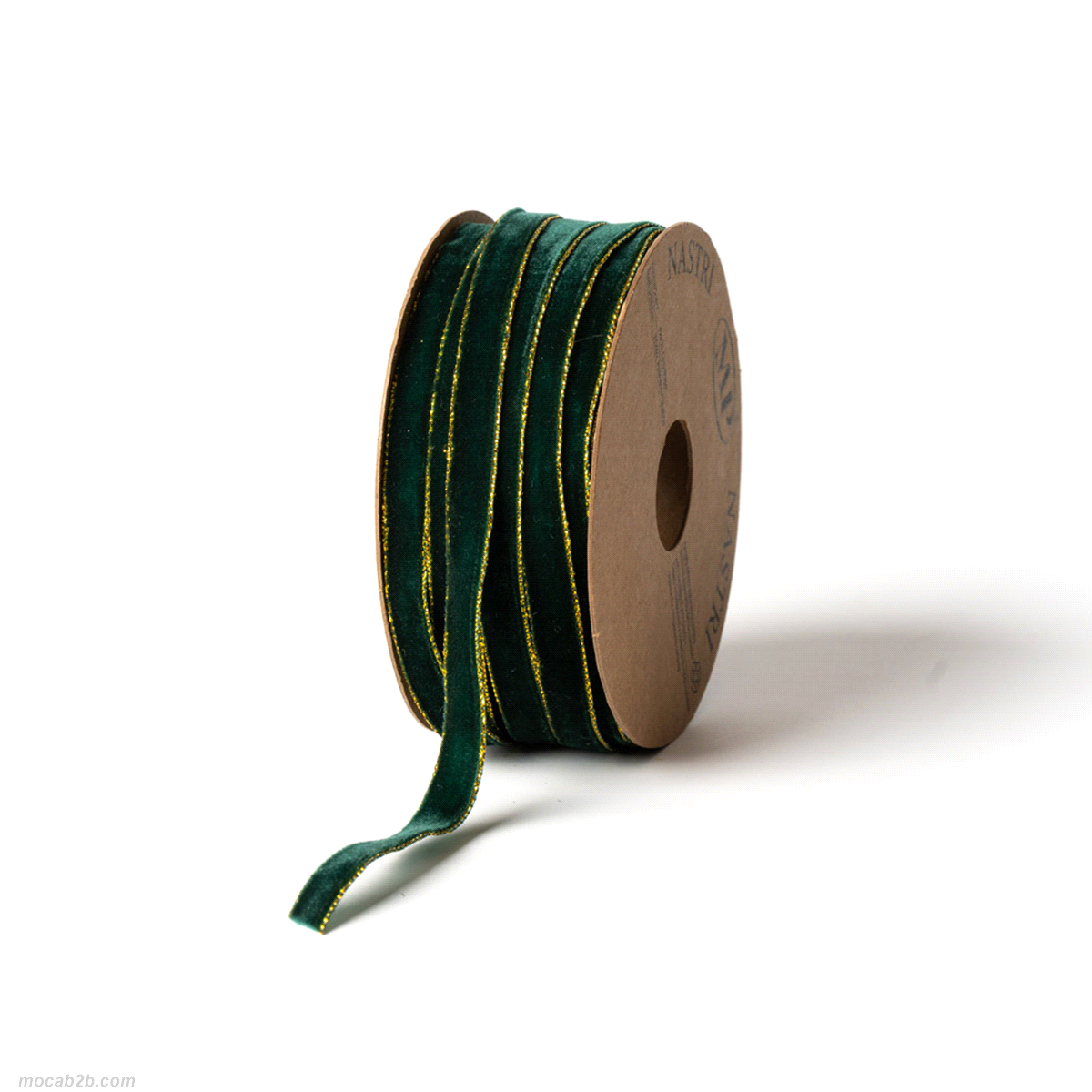 NASTRO VELVET DREAM VERDE 9mmx20mt