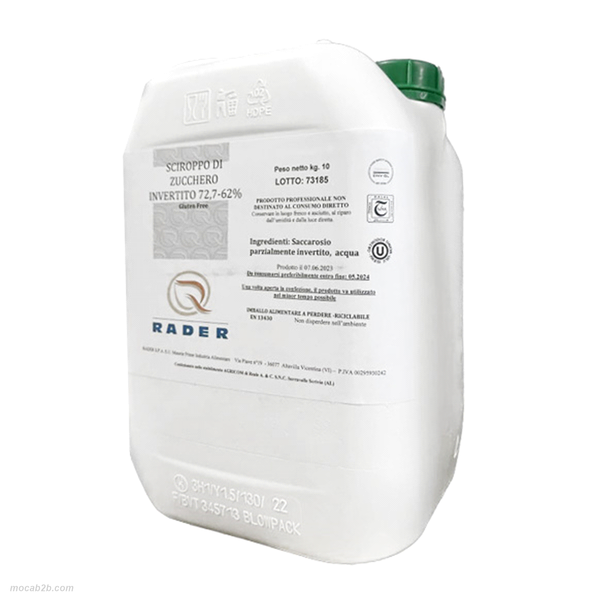 ZUCCHERO INVERTITO x10Kg       RADER