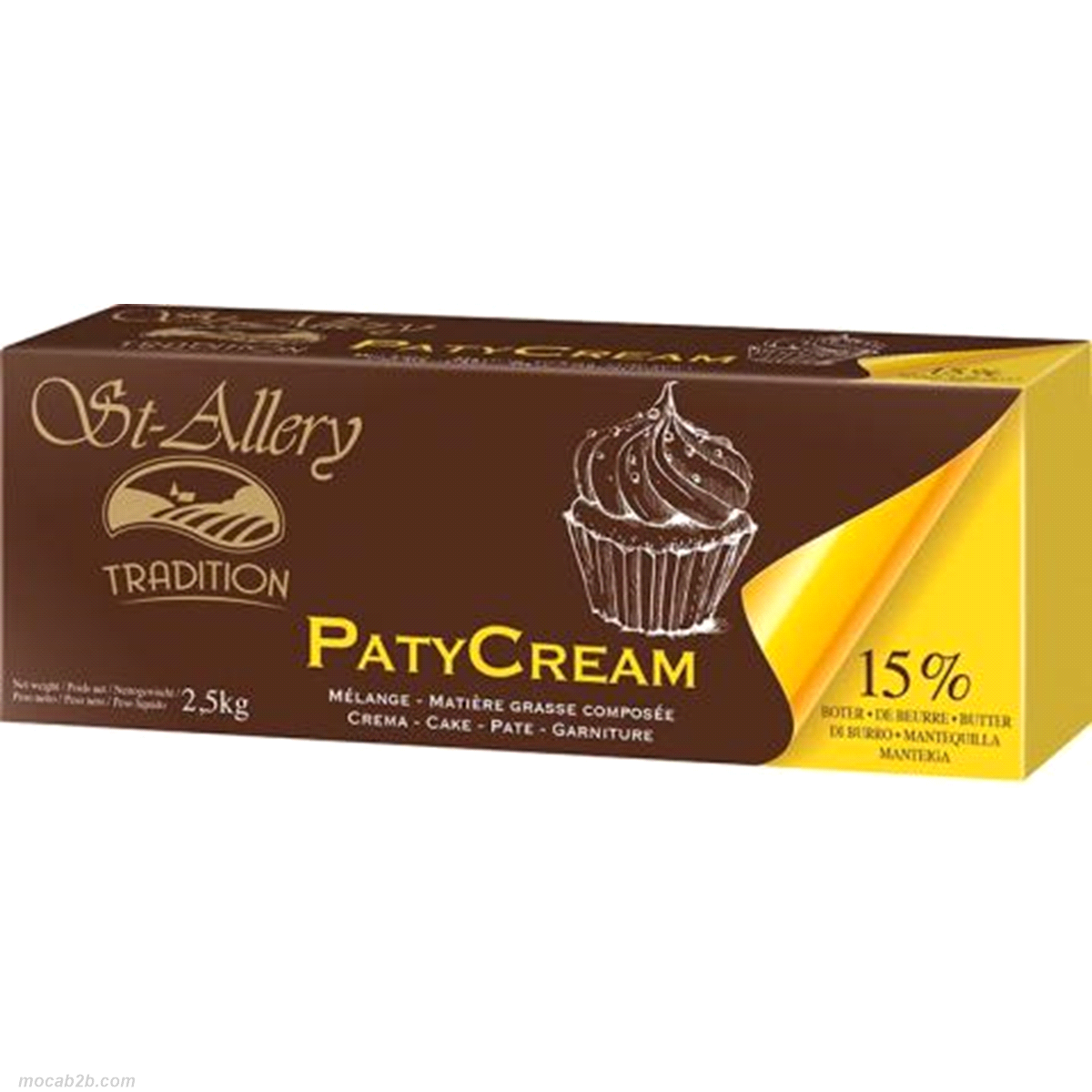 MELANGE NH PATYCREAM 15%  10Kg VANDEMOORTELE