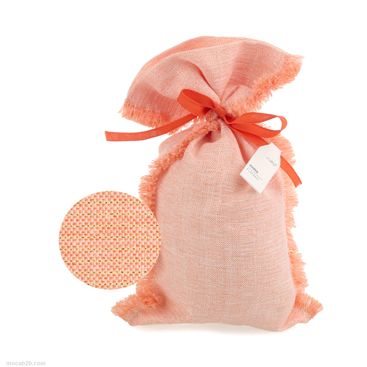 MELEA BORSA PIATTA ARANCIONE 23x14cm