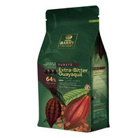 Questo cioccolato fondente di copertura, con note tostate, ha un potente aroma di cacao, delicatamente arricchito da un tocco di caffè e castagne. 