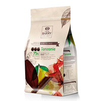 Questo cioccolato fondente di copertura originario della Tanzania offre un perfetto equilibrio tra acidità e intenso gusto amaro di cacao, arricchito da note floreali. Fluidità 5 su 5. 