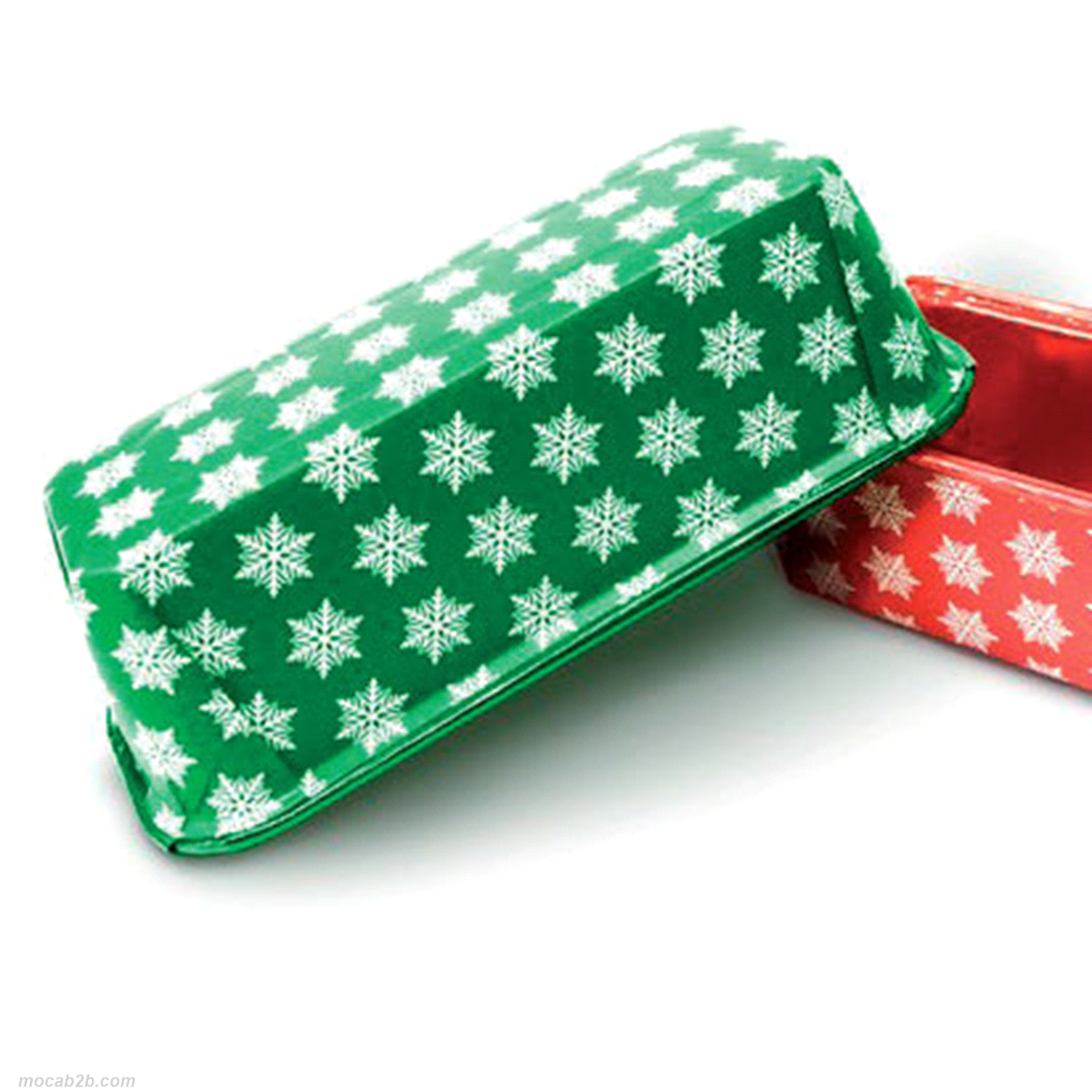 Stampo per plumcake con decorazione natalizia verde. 500gr. 