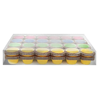 SET MUFFIN 48 BIANCHI TEGLIAx10pz(10 