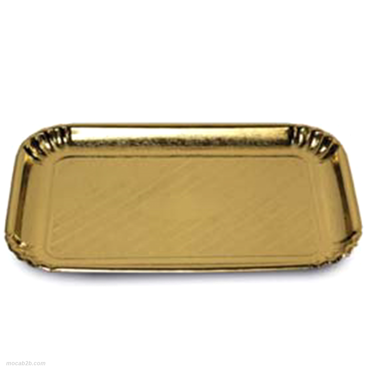 VASSOI PERLATI ORO 30x42x1Kg (10) 