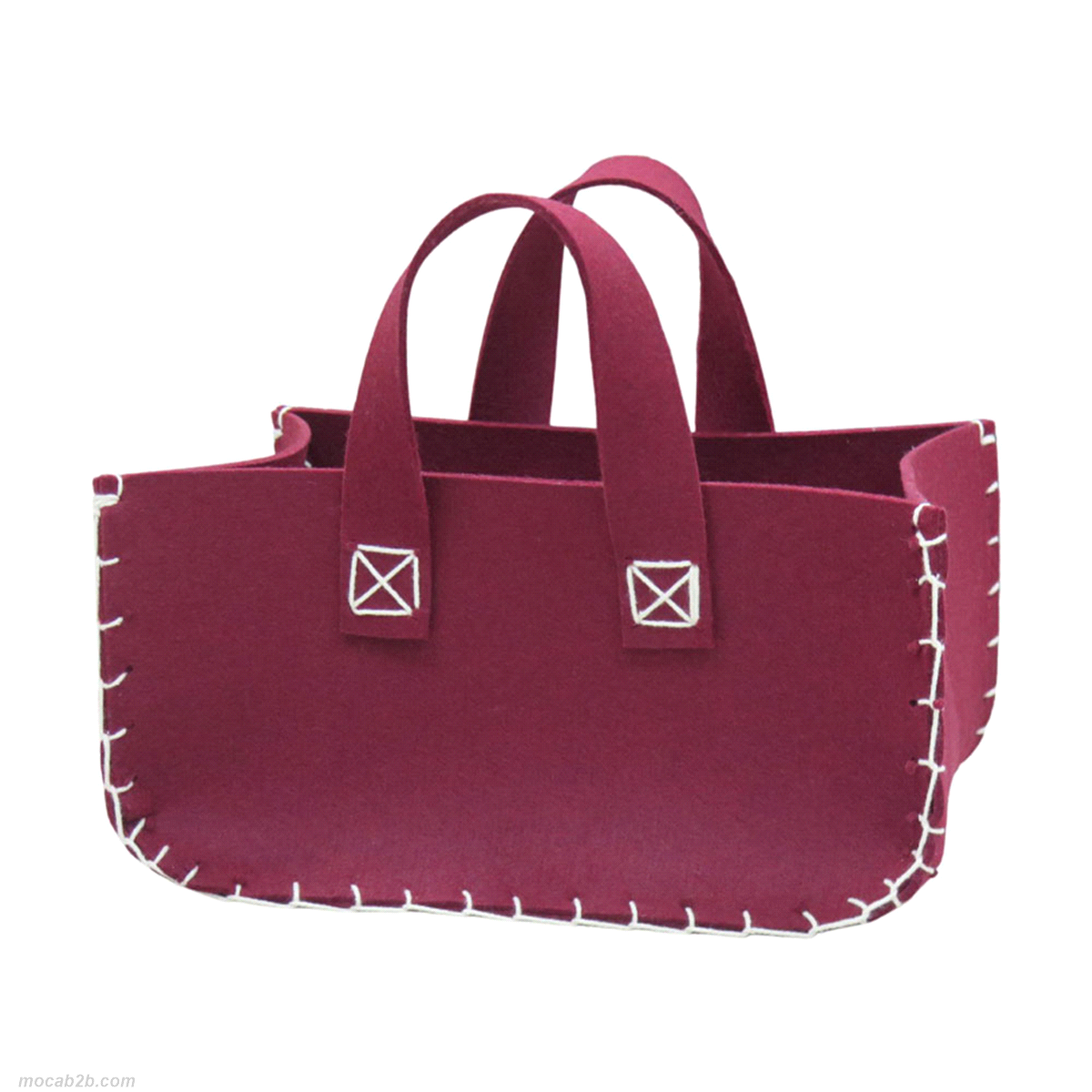 BORSA NORDIC BORDEAUX 38x28 h.20 