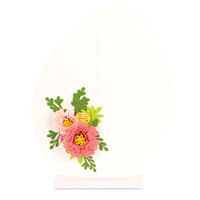 Descrizione articolo in fatturazione: UOVO FELTRO CON FIORI 42x53cm  ... 