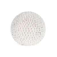 SFERA BIANCA C/LED d.15cm 