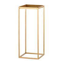Alzate quadrate oro 22x22h55/30x30h90.....set per 3pz. 