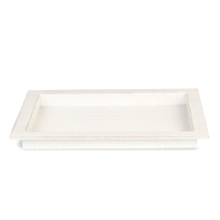 CORNICE VASSOIO LEGNO BIANCO70x50h6 