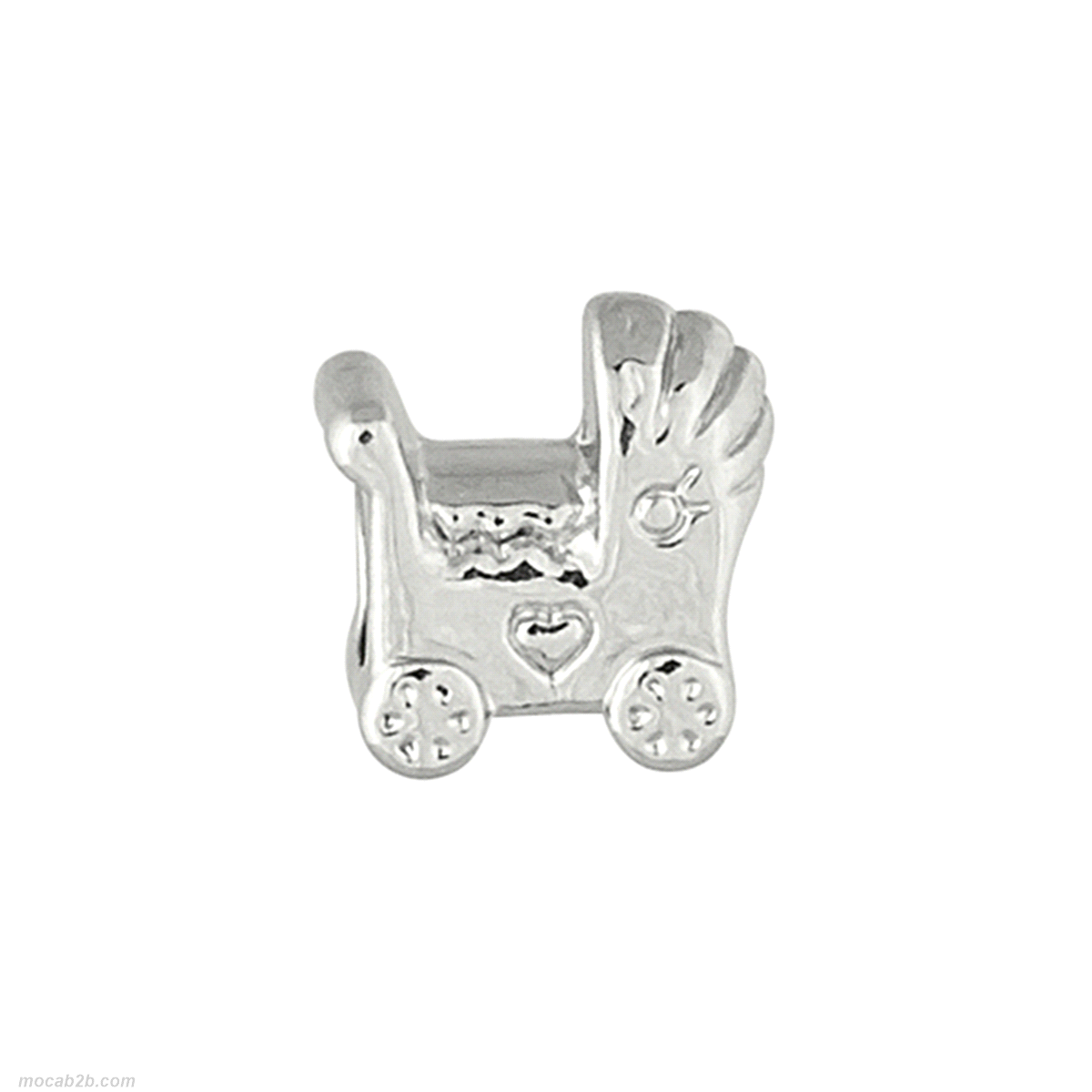 CARROZZINA CHARM METALLO 
