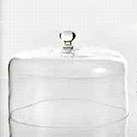 CAMPANA VETRO TRASPARENTE d.30cm 