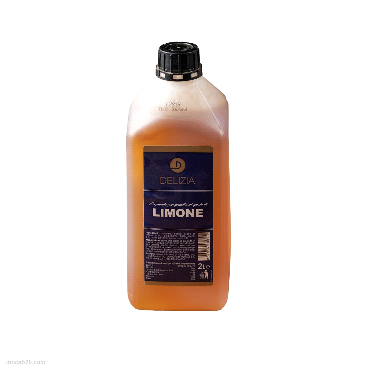 LIMONE GRANITA T x2,6Kg      DELIZIA 