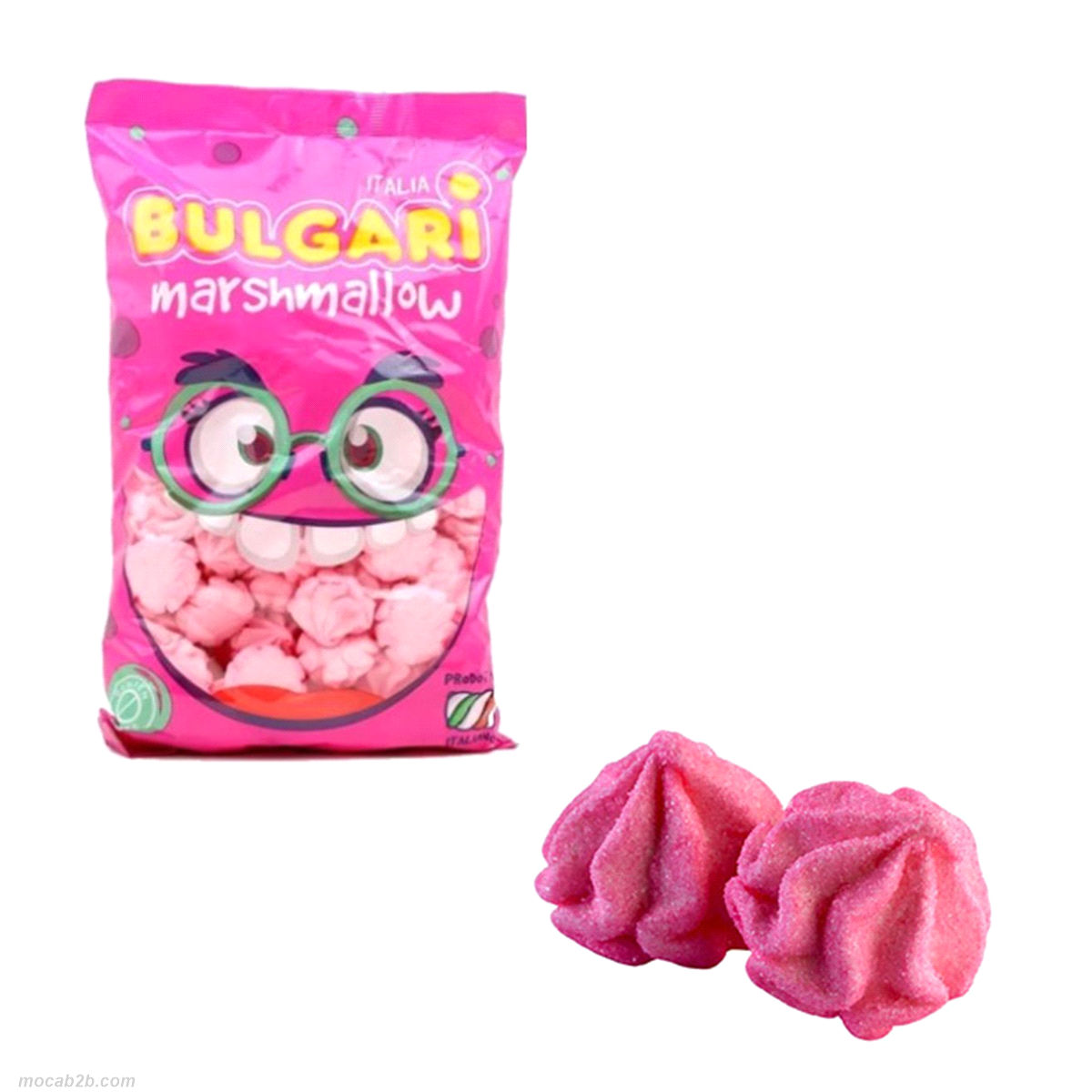 Marshmallow colorati e in diverse forme. Gluten free. 