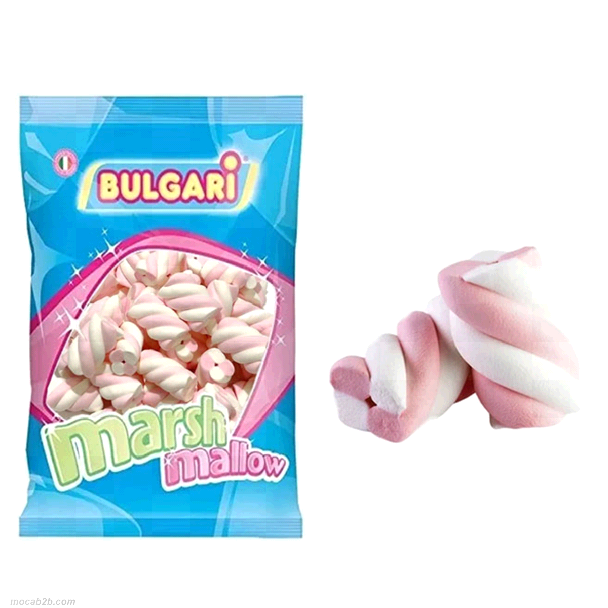 Marshmallow colorati e in diverse forme. Gluten free. 