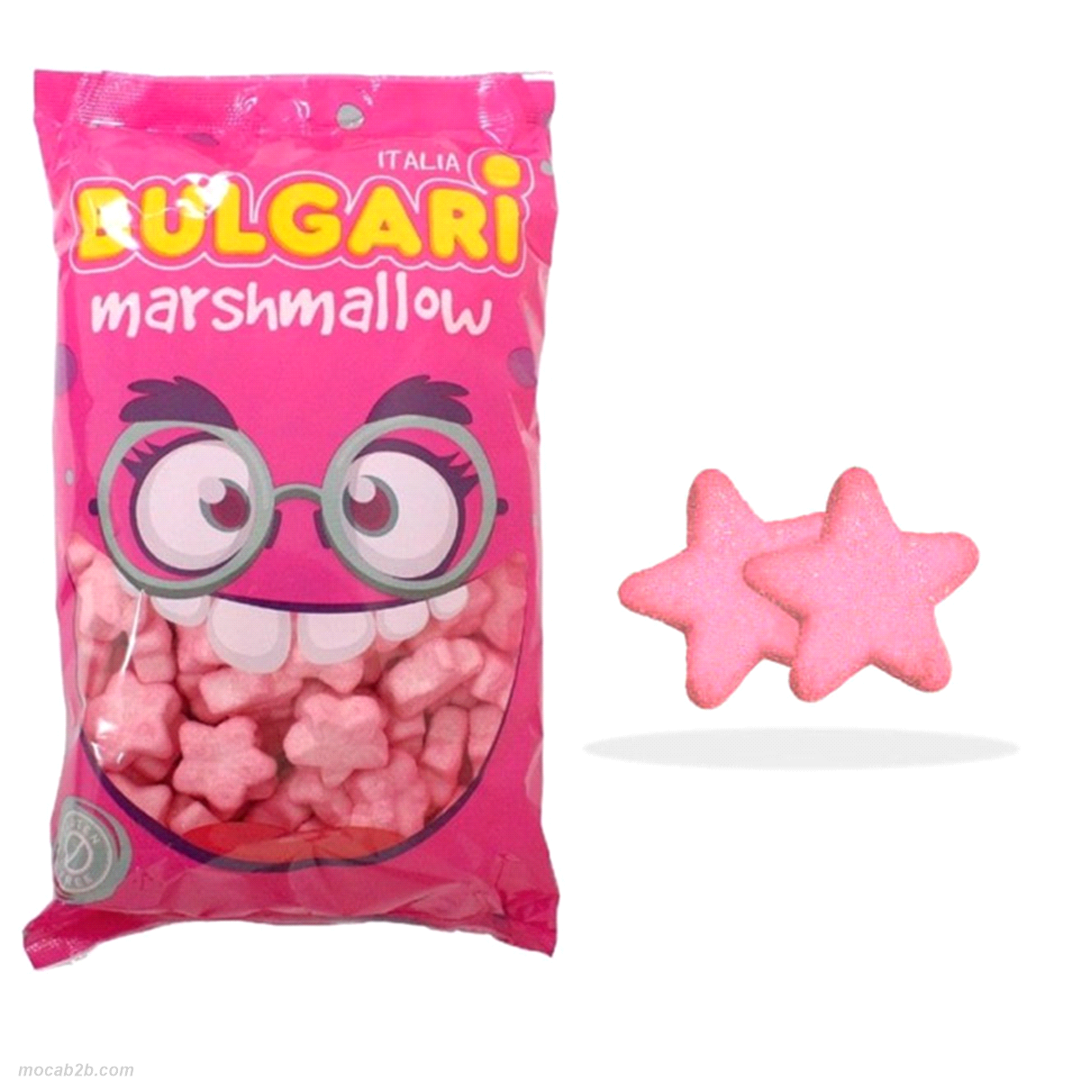 Marshmallow colorati e in diverse forme. Gluten free. 