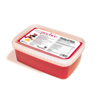 Prodotto versatile, dalla consistenza morbida e dal basso tenore zuccherino (55°brix). Ideale per variegature gelato, inserti morbidi, farciture, pasticceria classica, monoporzioni. 