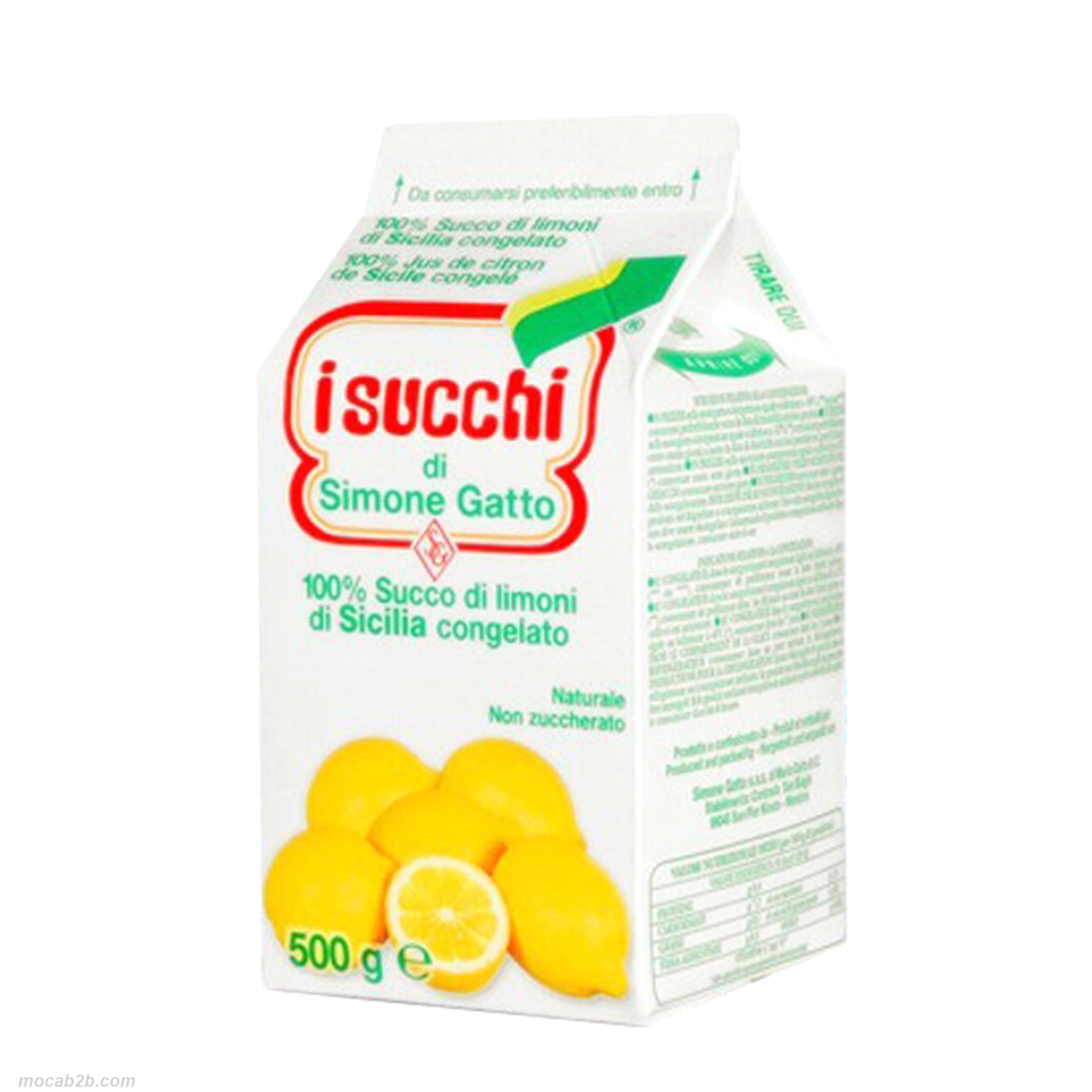 SUCCO LIMONE SURGELATO x0,5Kg  GATTO 