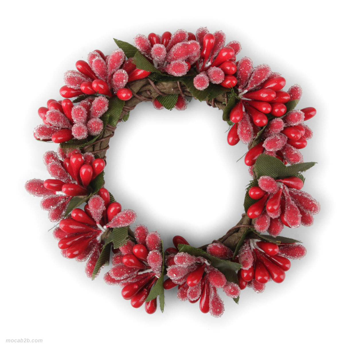 GHIRLANDINA BACCHE ROSSE @9cm 